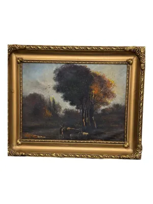 19th Century Landscape Oil Painting