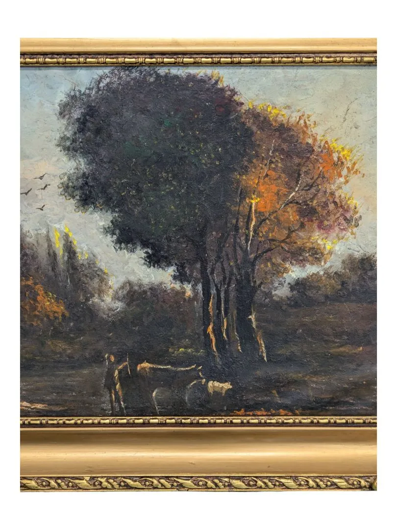 19th Century Landscape Oil Painting