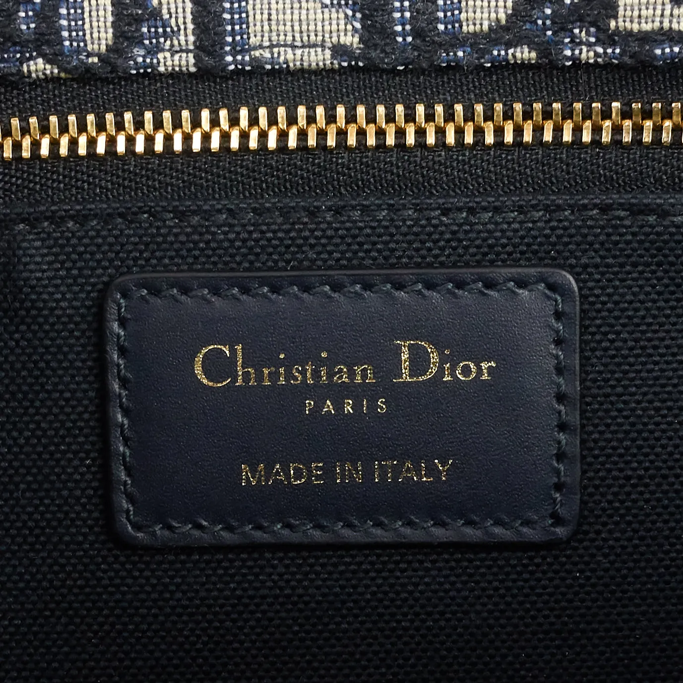 30 Montaigne Oblique Jacquard Canvas Pouch