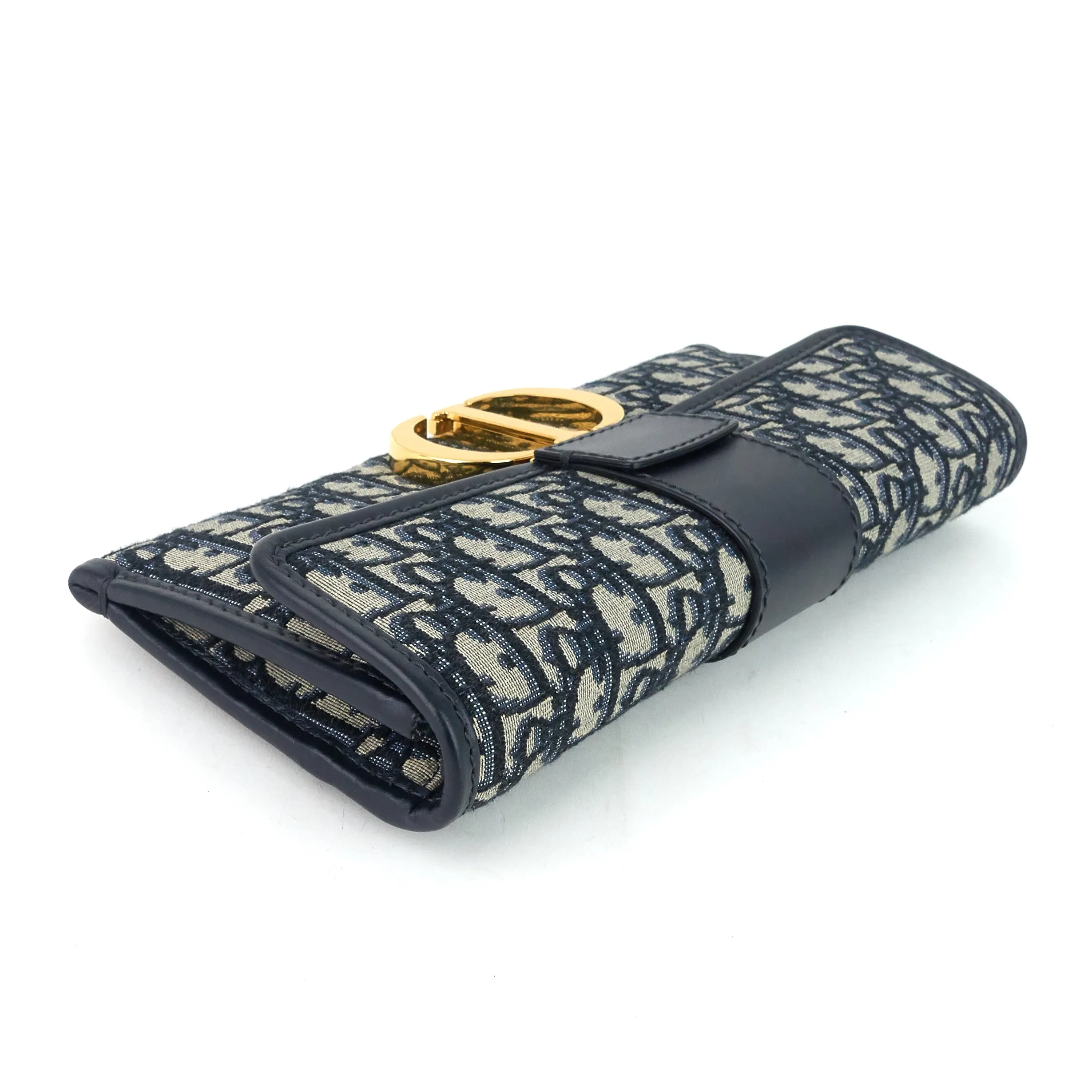30 Montaigne Oblique Jacquard Canvas Pouch