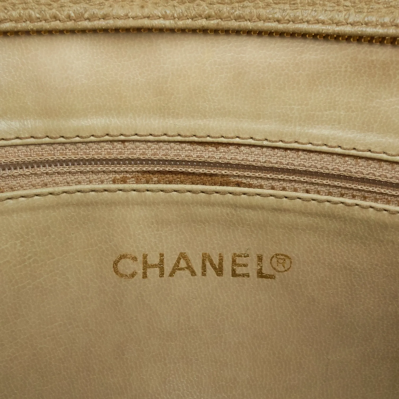 6 CC Small Caviar Leather Shopping Bag