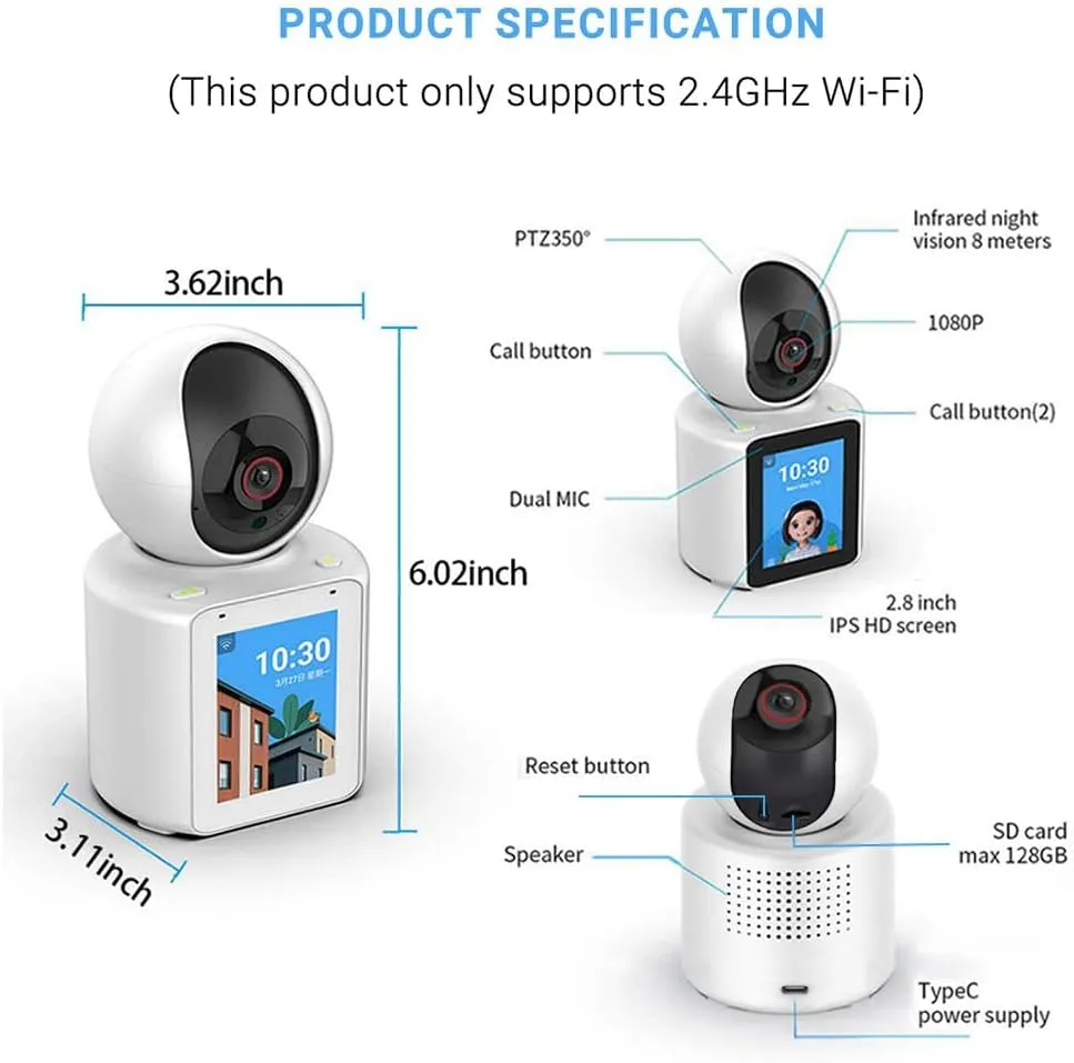 Andowl  QK9 4K Video Call Camera