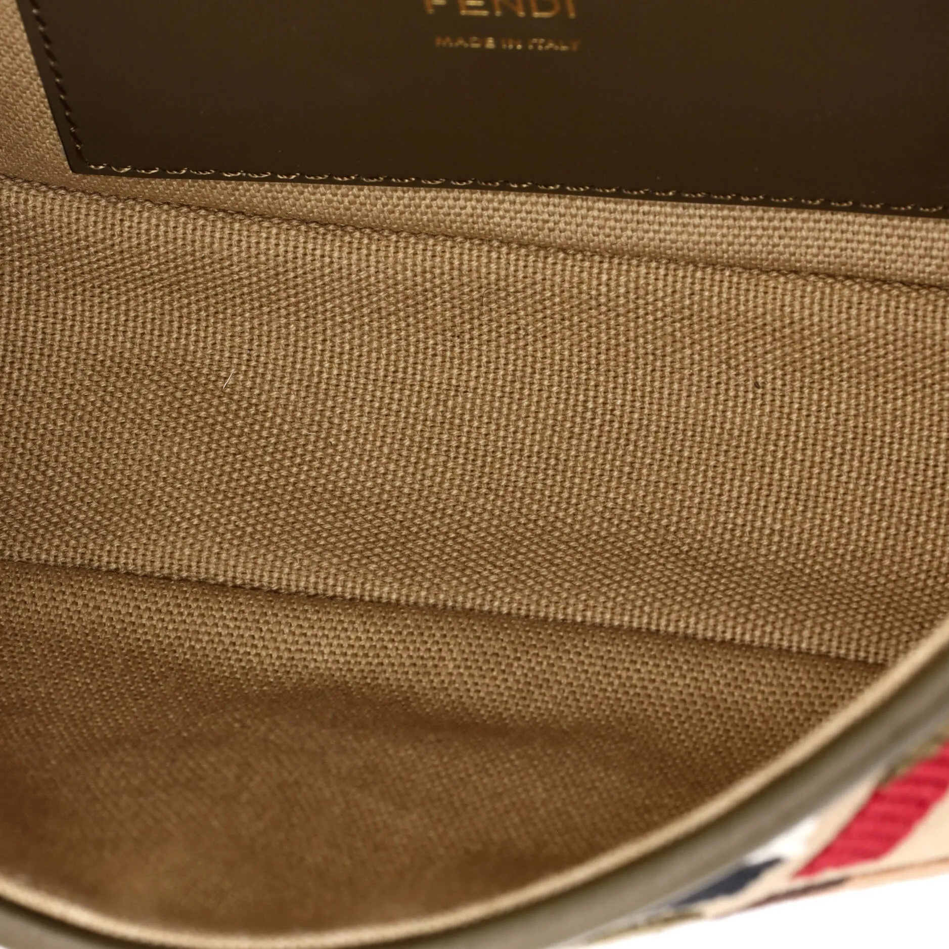Baguette NM Bag Zucca Embroidered Canvas Mini