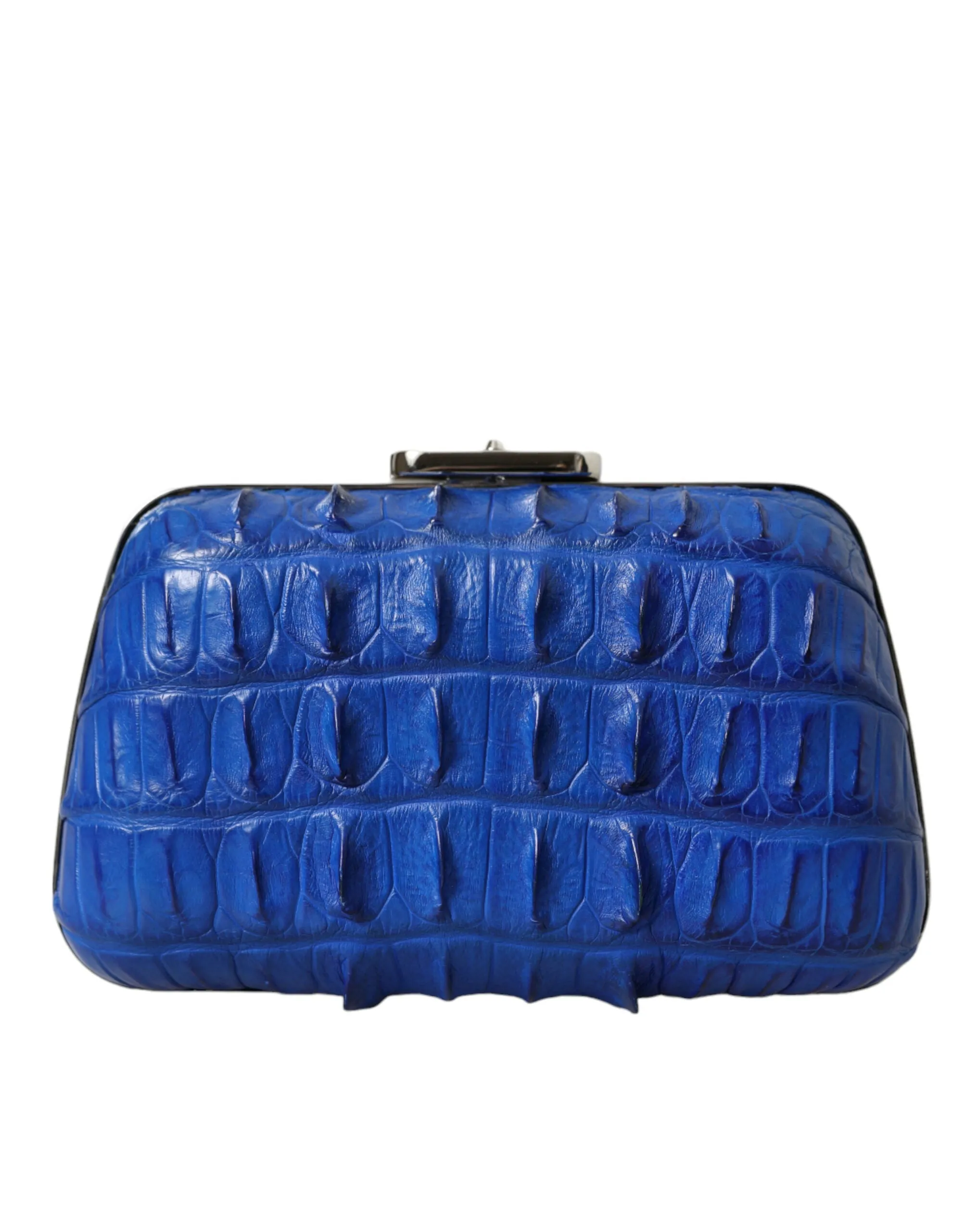 Balenciaga Electric  Crocodile Skin Women's Clutch