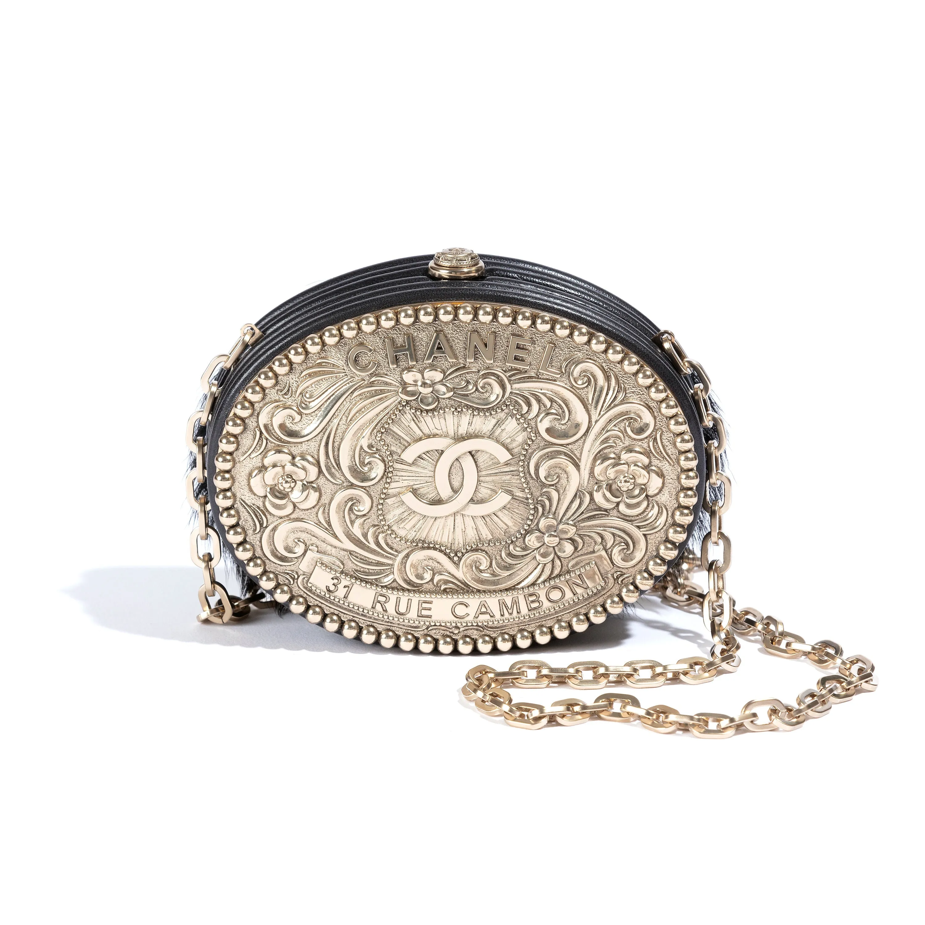 Belt Buckle Minaudire from Paris-Dallas Metiers DArt Pre-fall 2014