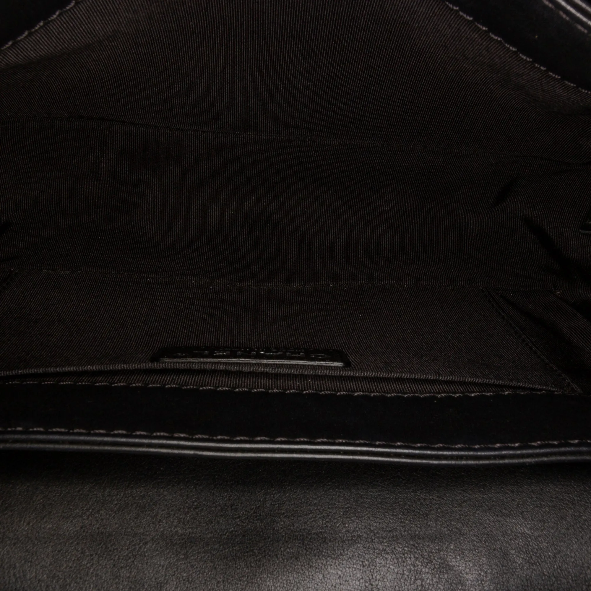 Black Chanel Medium Patent Reverso Boy Flap Shoulder Bag