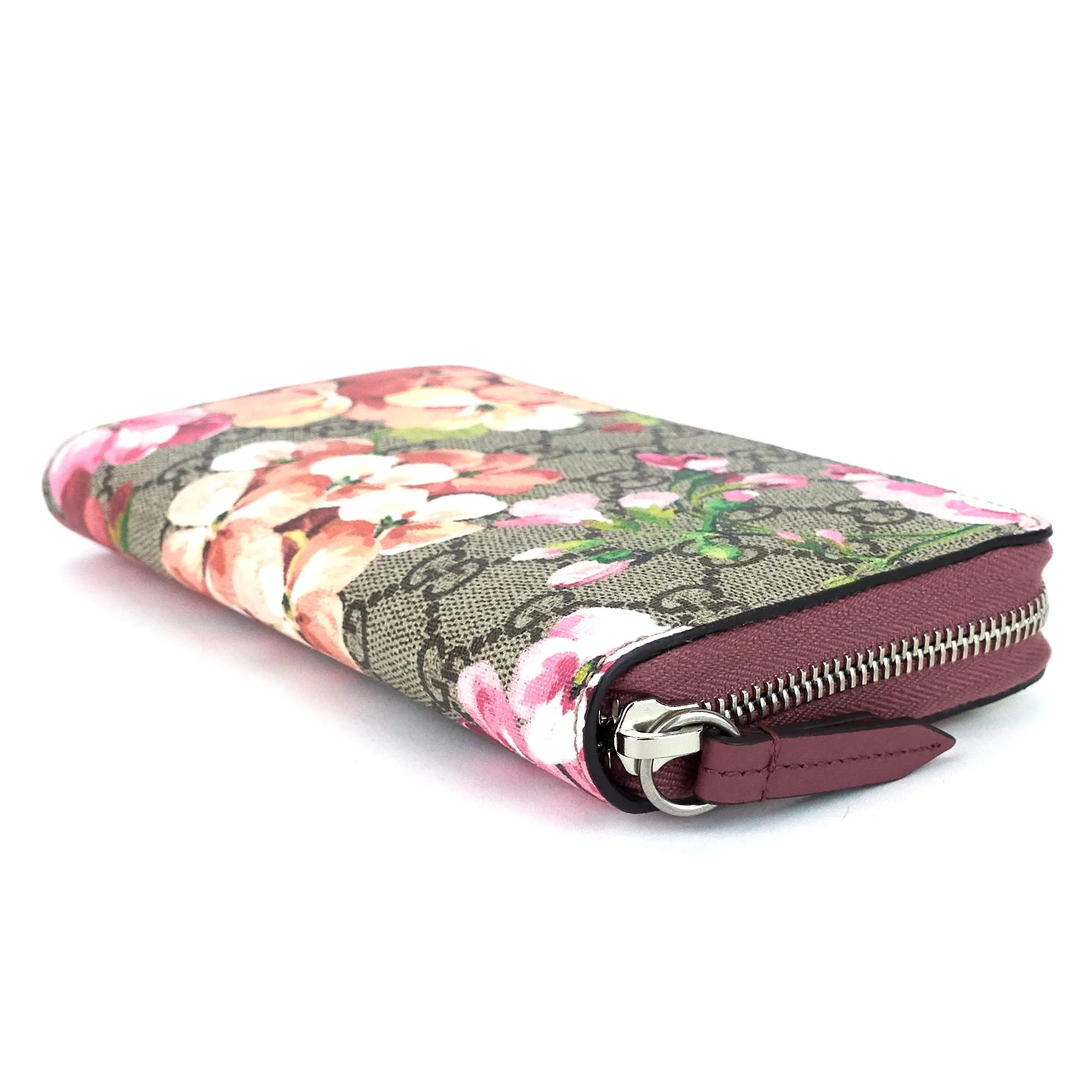 Blooms Supreme Canvas Zip Around Wallet