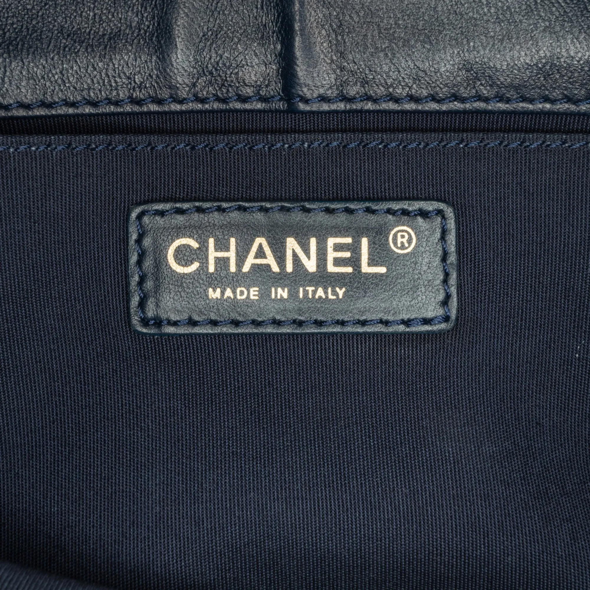 Blue Chanel CC Multicolor Tweed Double Flap Crossbody Bag