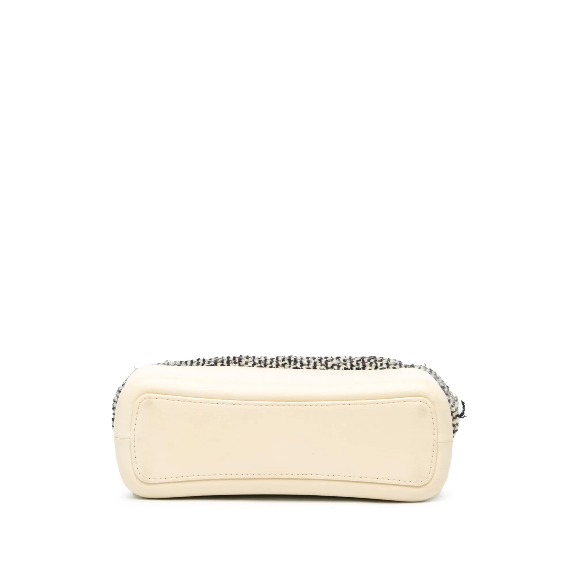 Blue Chanel Medium Tweed and Lambskin Gabrielle Crossbody