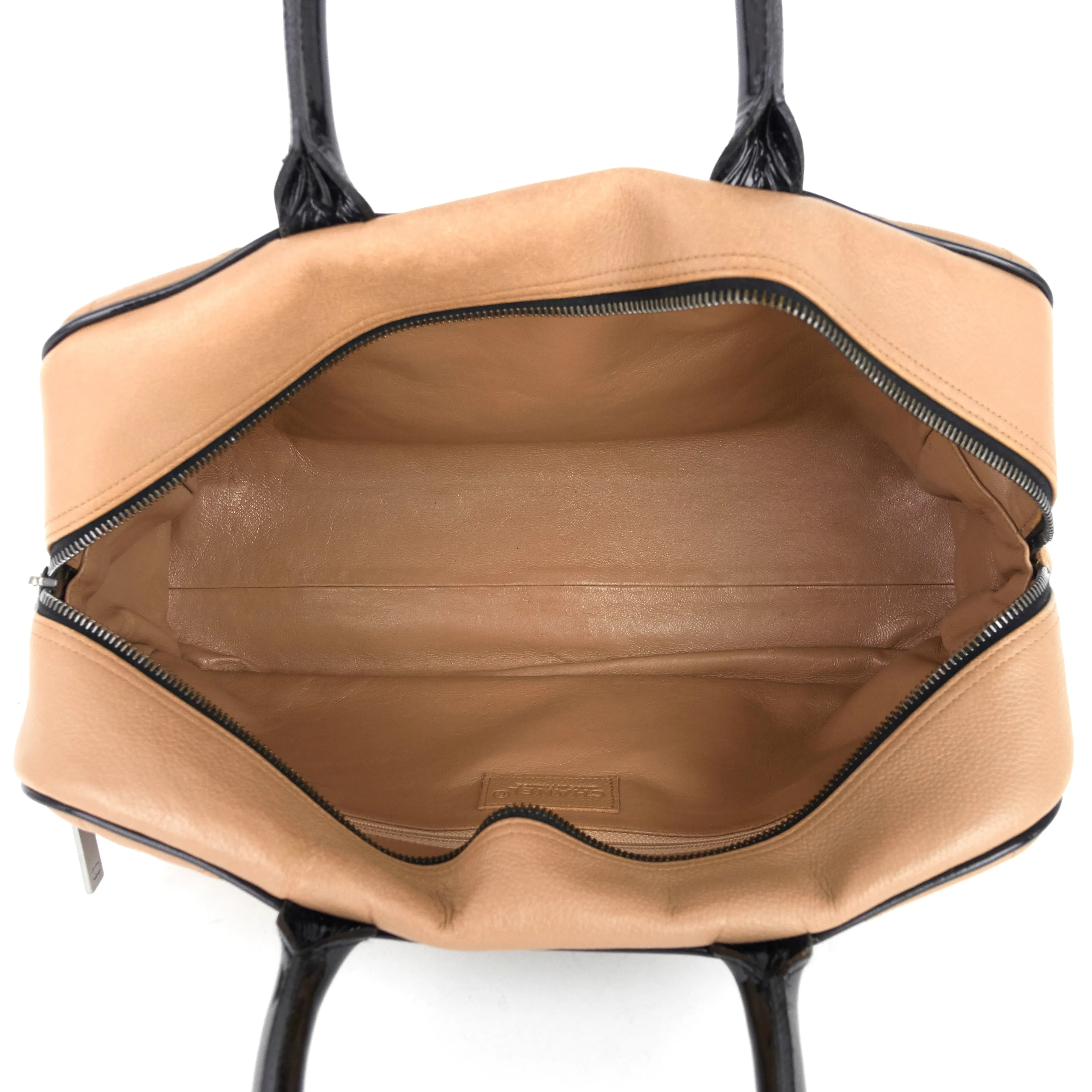 Boston Caviar Leather Travel Bag