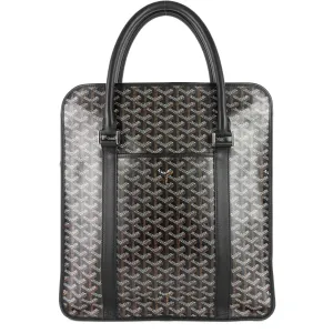 Bourgogne Goyardine Canvas and Chevroches Calfskin Bag