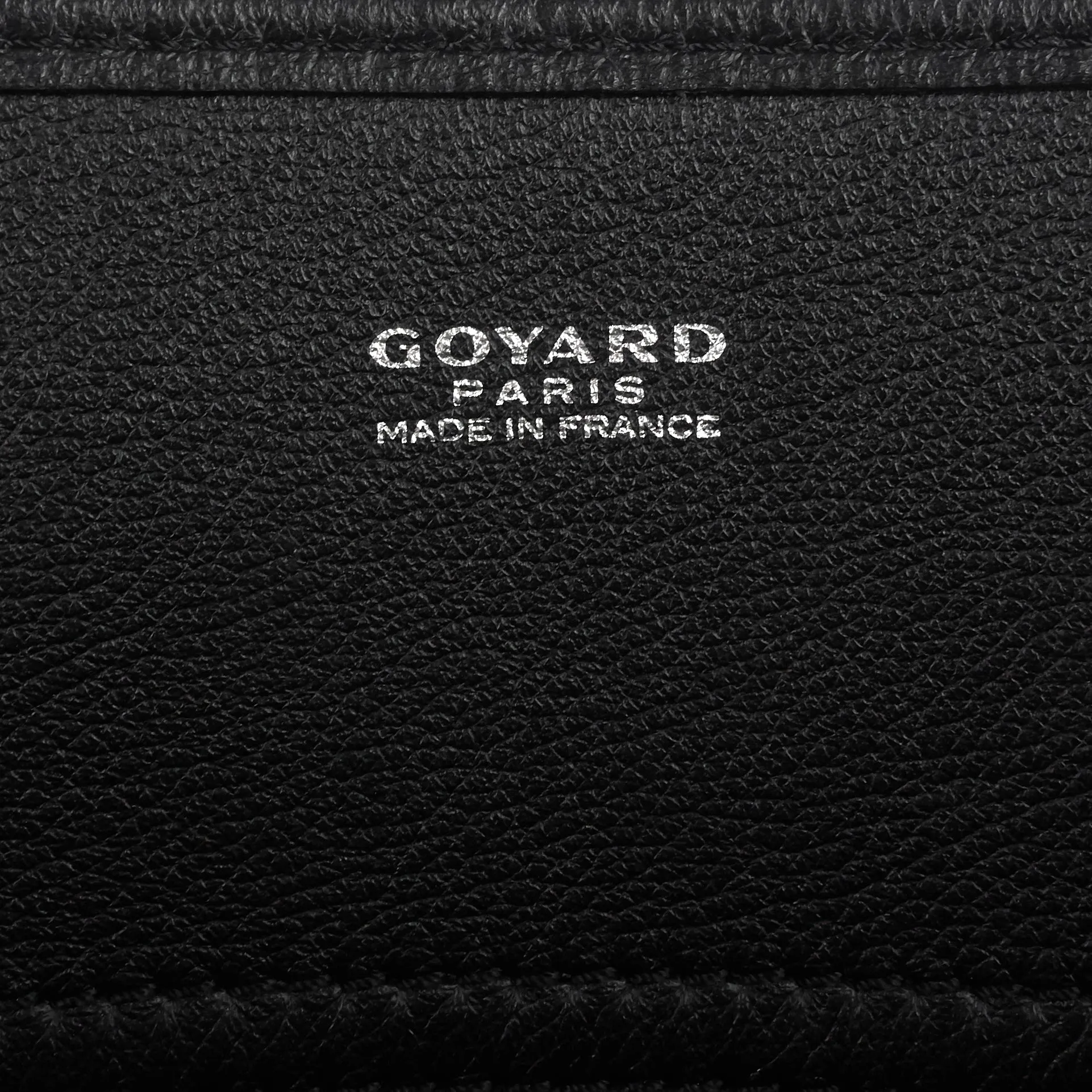 Bourgogne Goyardine Canvas and Chevroches Calfskin Bag