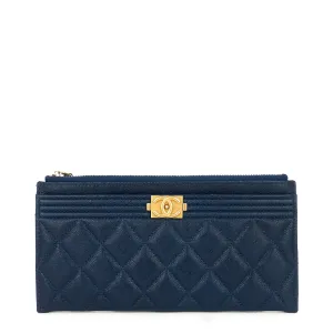 Boy O Case Caviar Leather Wallet