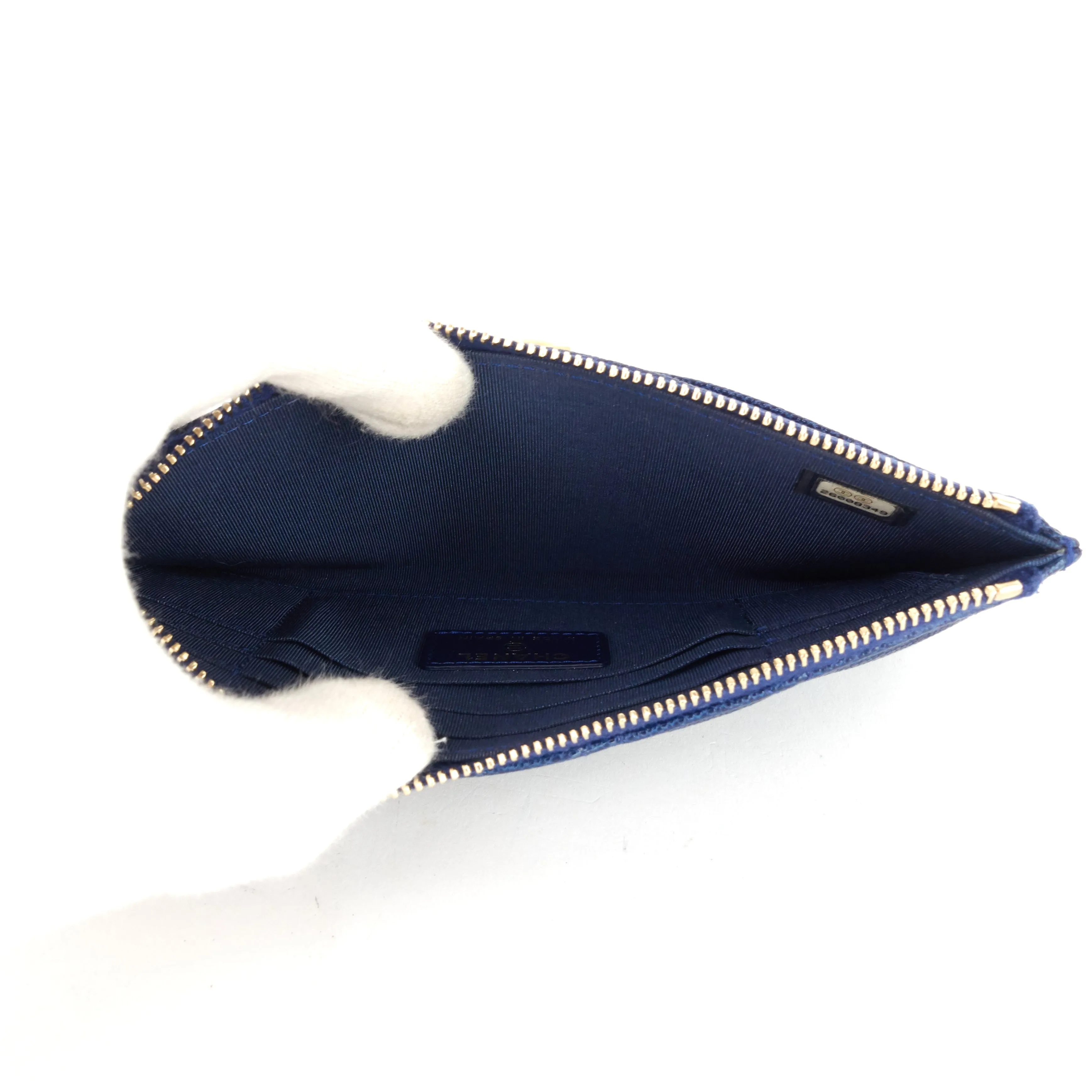Boy O Case Caviar Leather Wallet