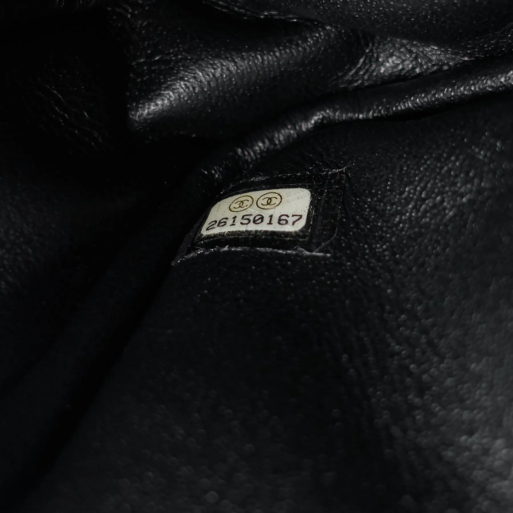 Camera Case Mini Caviar Leather Bag