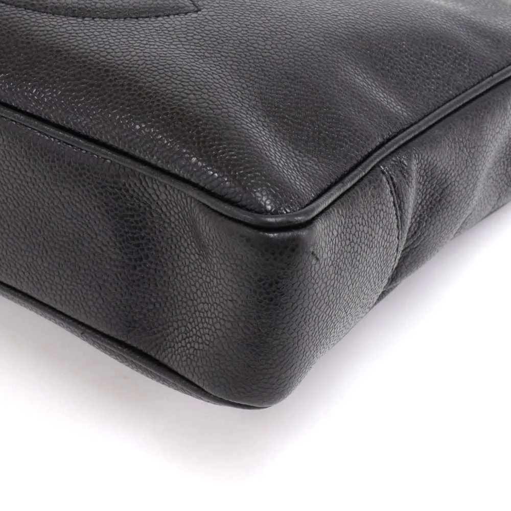 Caviar Leather CC Monogram Tote Bag