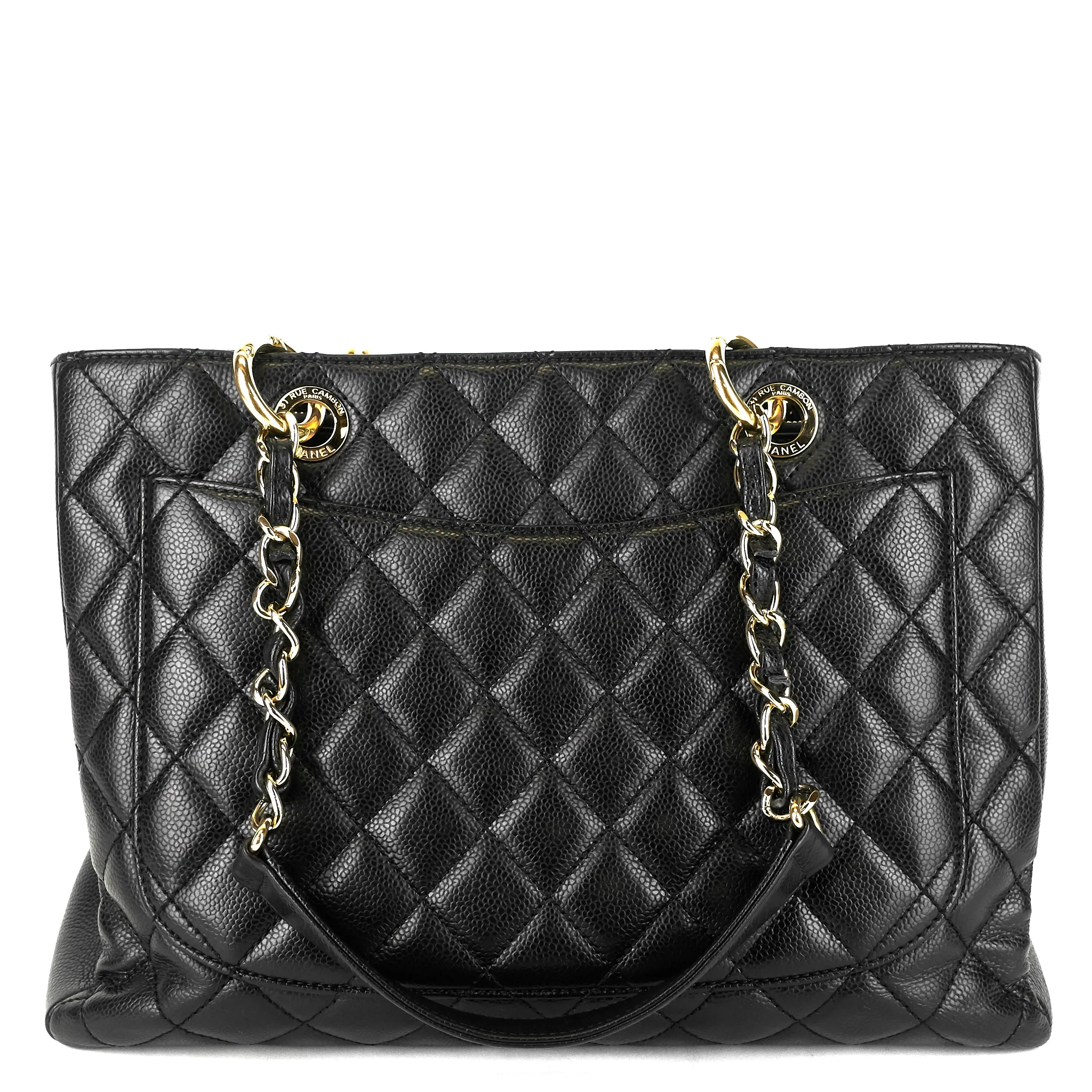 Caviar Leather Grand Shopping Tote GST Bag