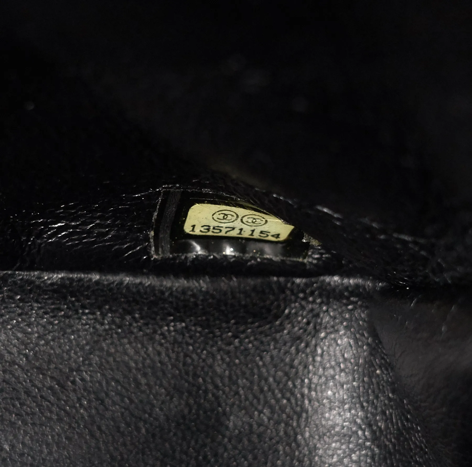 Caviar Leather Jumbo Flap Bag