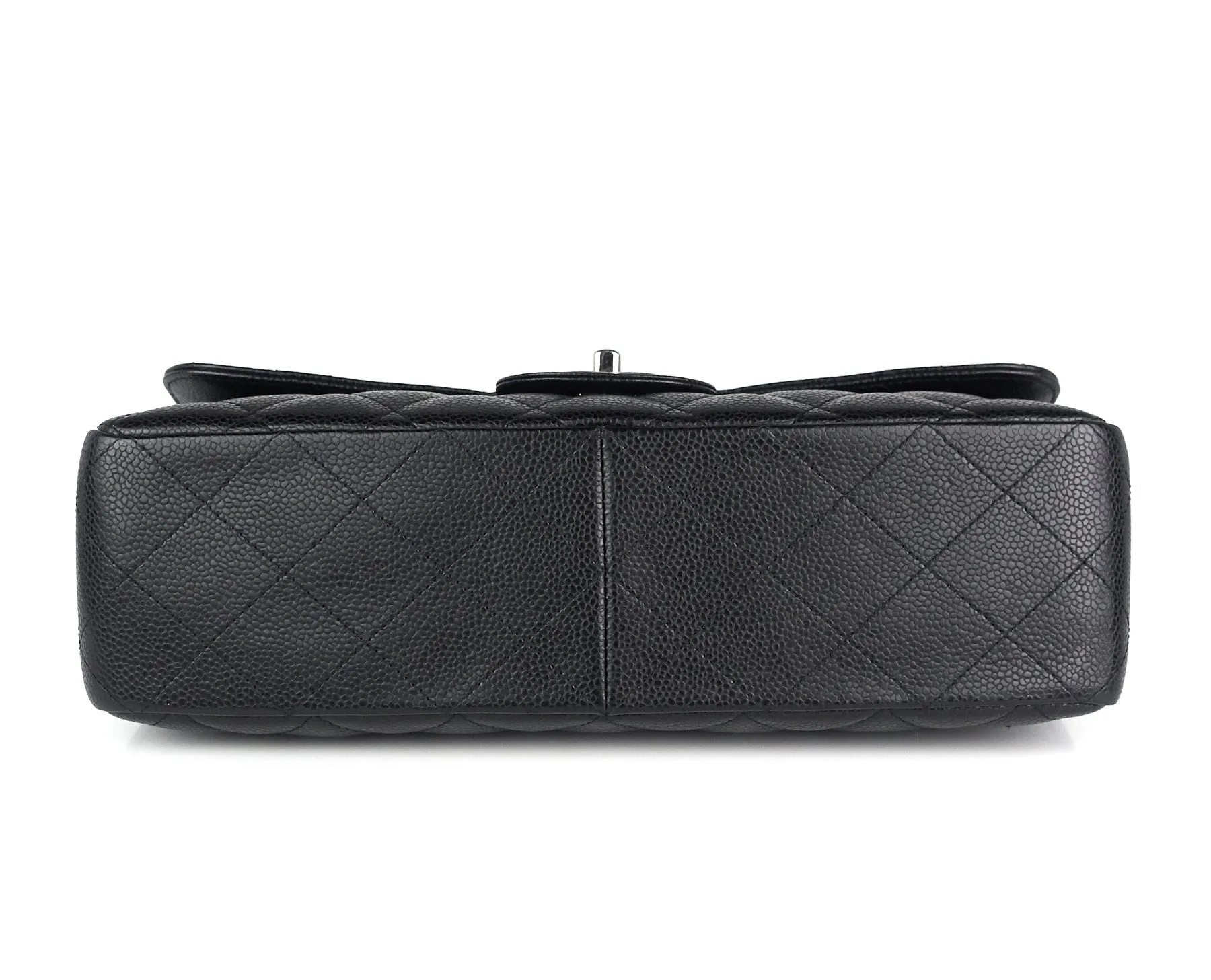 Caviar Leather Jumbo Flap Bag