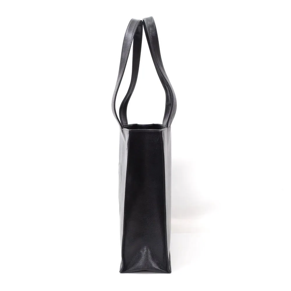 Caviar Leather Jumbo Tote Bag