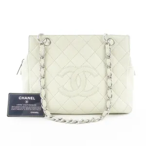 Caviar Leather Petite Tote Bag