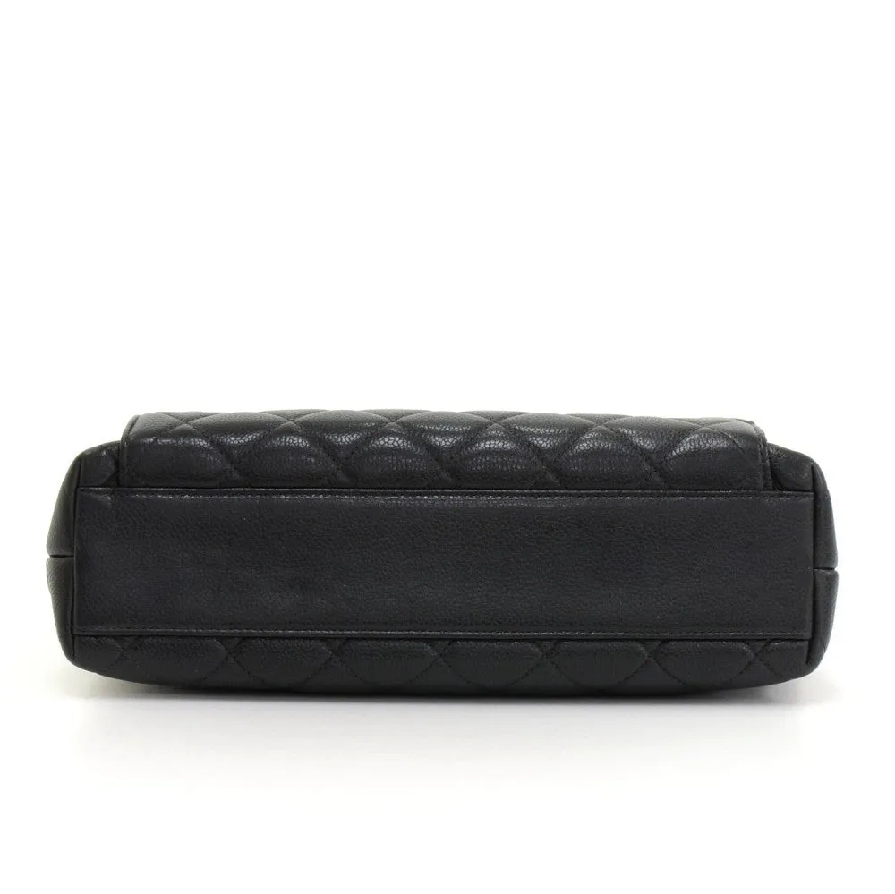 Caviar Leather Tote Bag