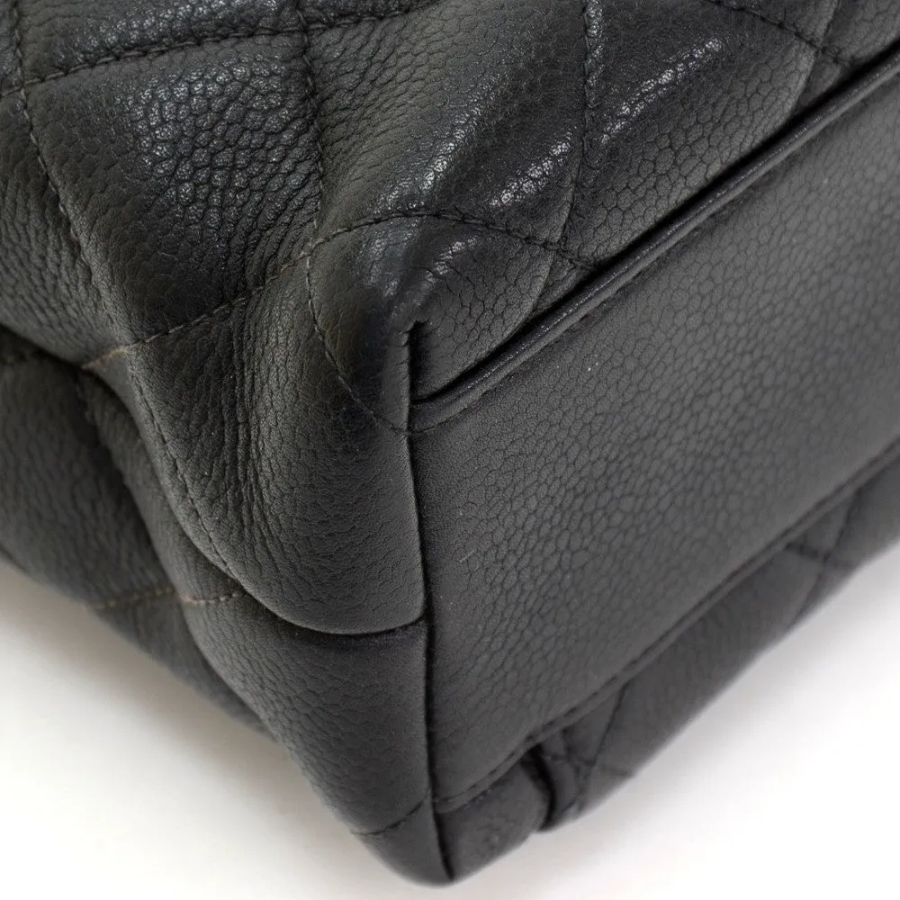 Caviar Leather Tote Bag