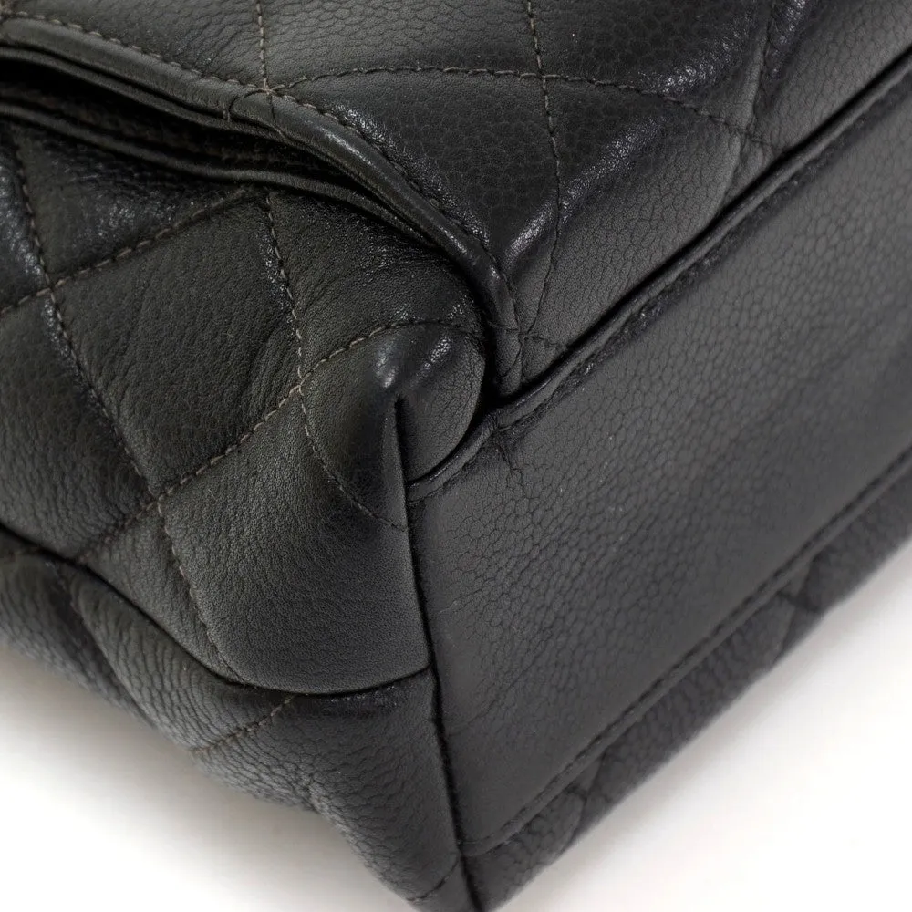 Caviar Leather Tote Bag