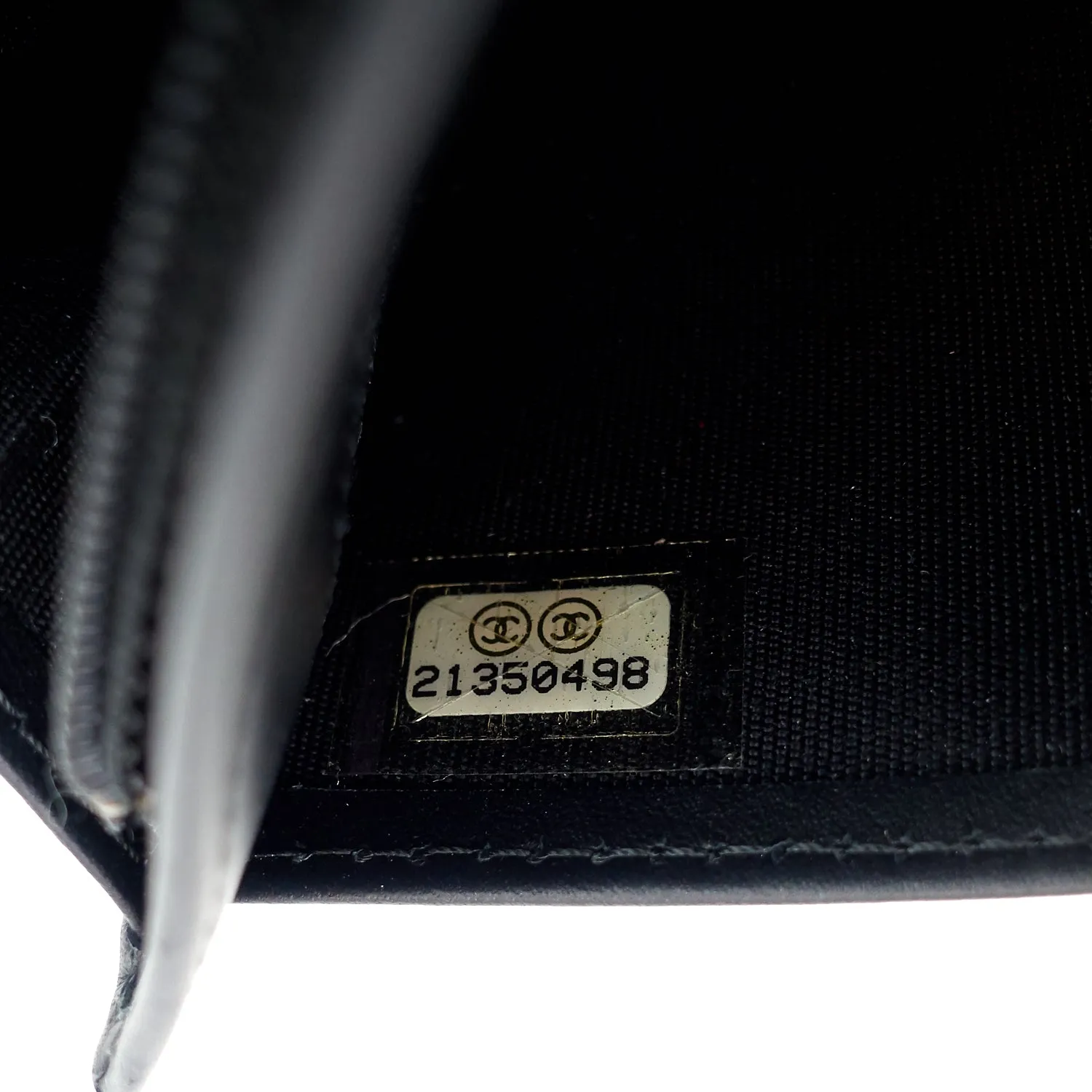 CC Bifold Caviar Leather Wallet