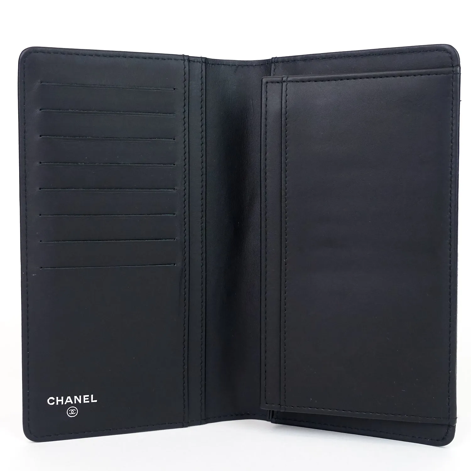 CC Bifold Caviar Leather Wallet
