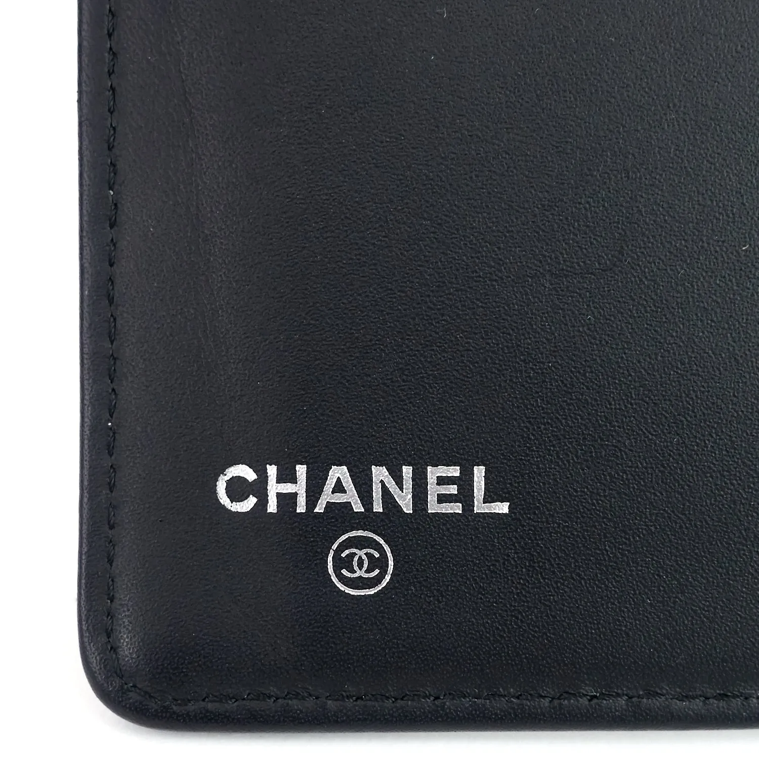 CC Bifold Caviar Leather Wallet