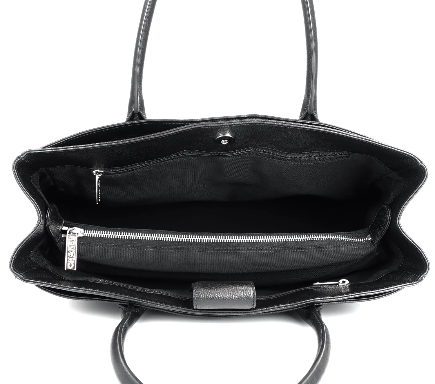 Cerf Executive XL Caviar Leather Tote Bag