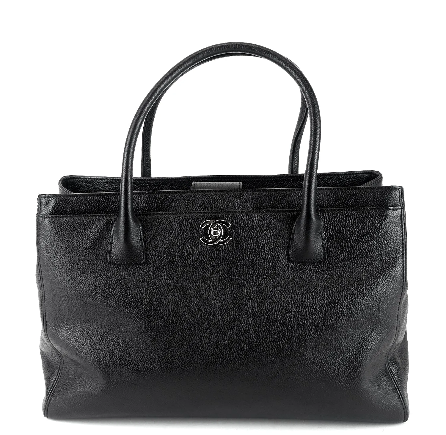 Cerf Executive XL Caviar Leather Tote Bag