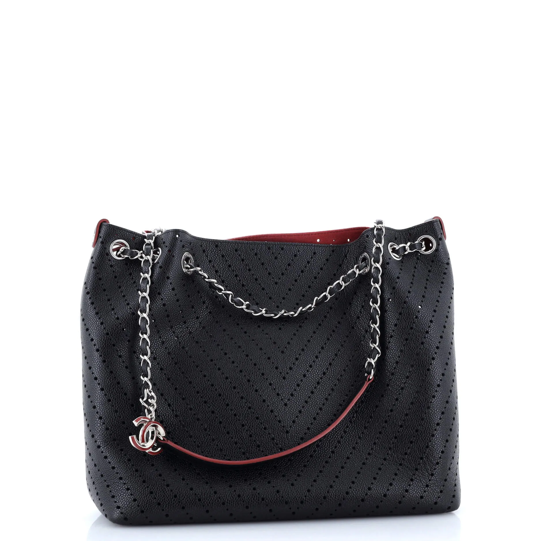 Chanel Accordion Shopping Tote