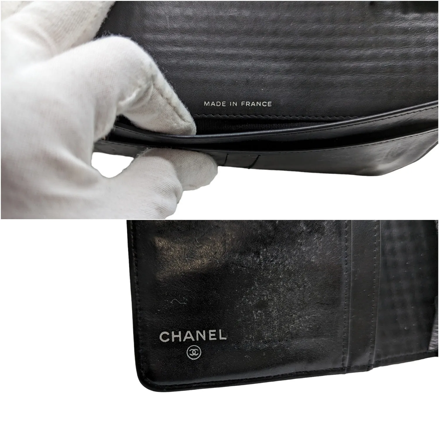 Chanel bags Micro Chocolate Bar Coco Mark Long Wallet