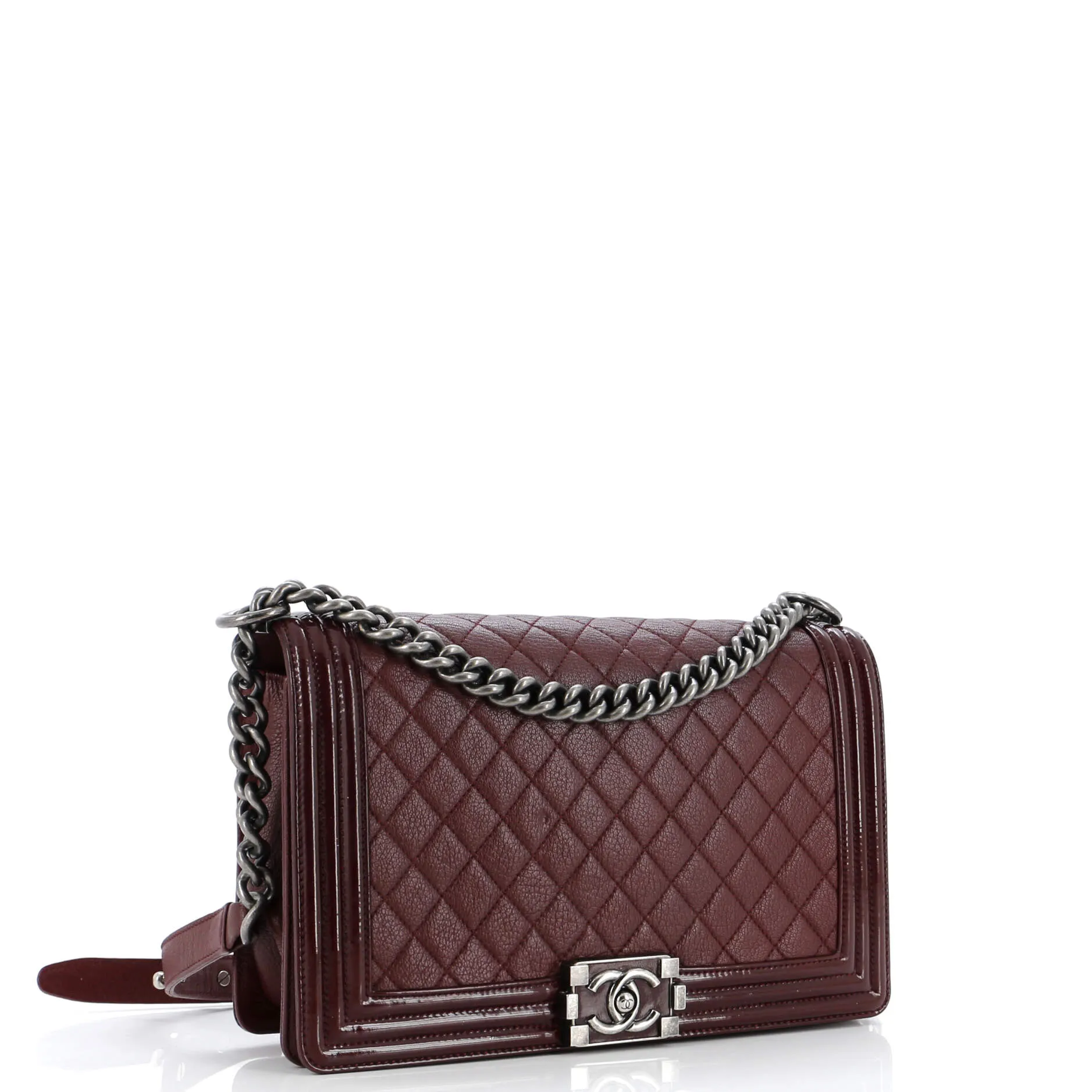 Chanel Boy Flap Bag Quilted Goatskin