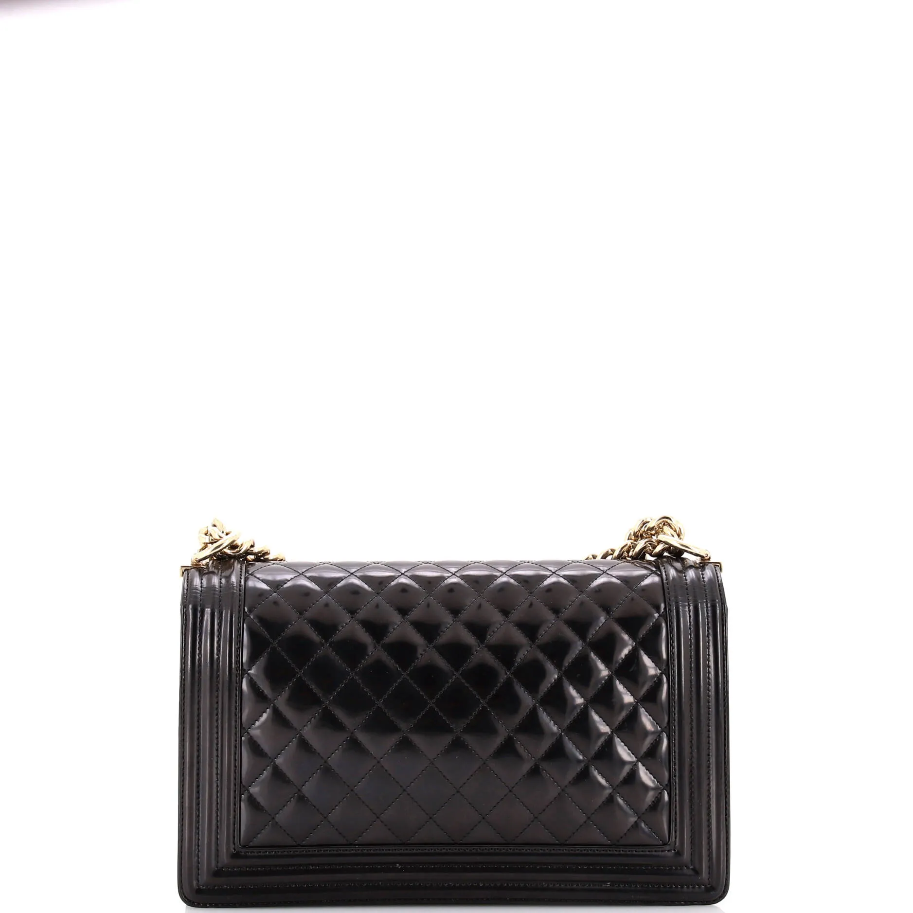 Chanel Boy Flap Bag Quilted Iridescent