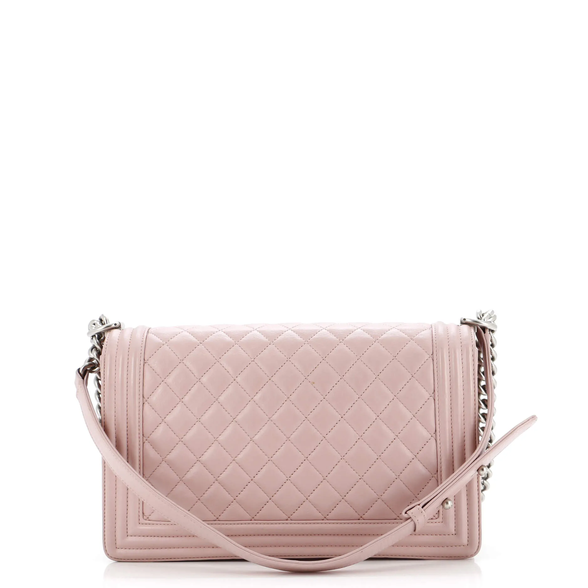 Chanel Boy Flap Bag Quilted Lambskin New