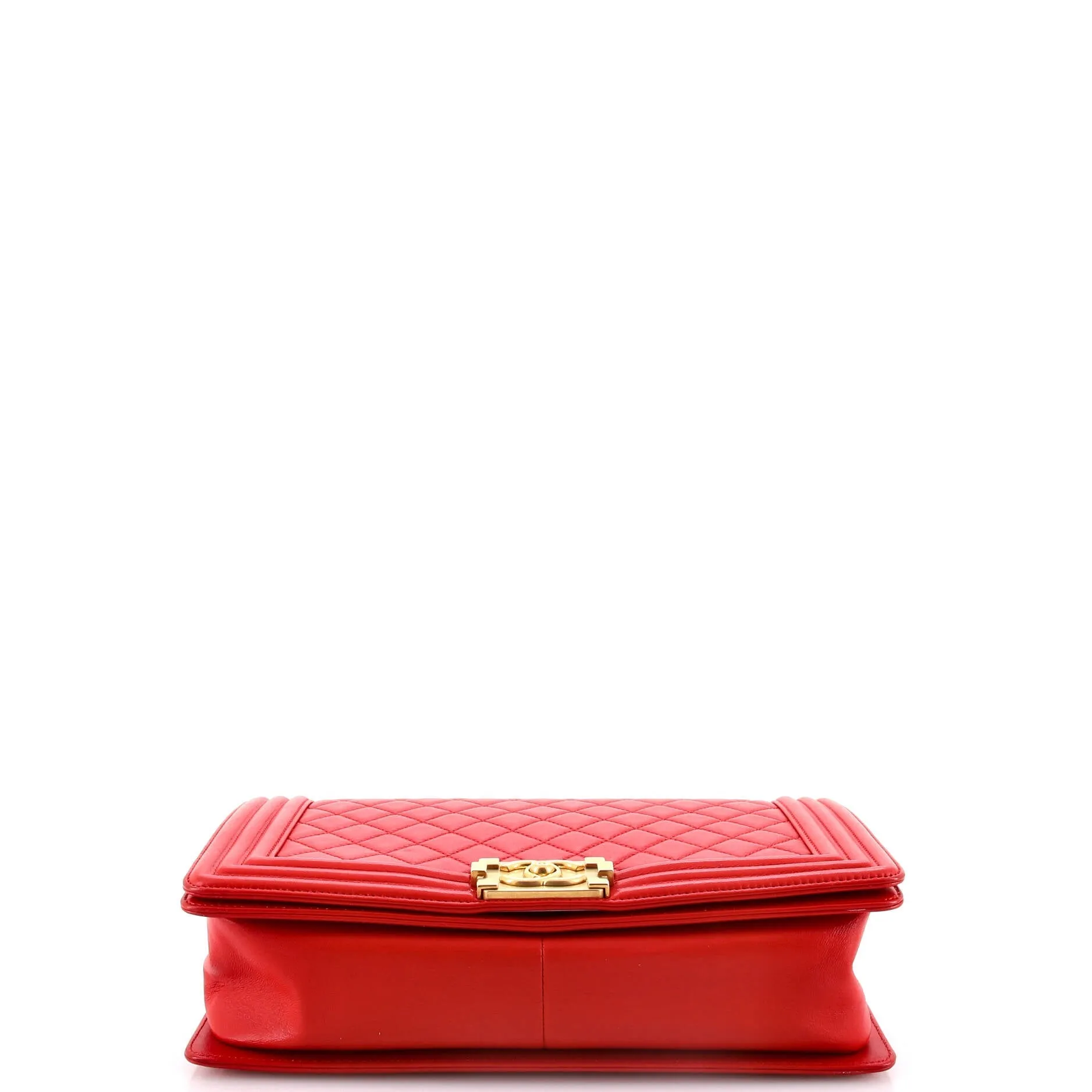Chanel Boy Flap Bag Quilted Lambskin Old