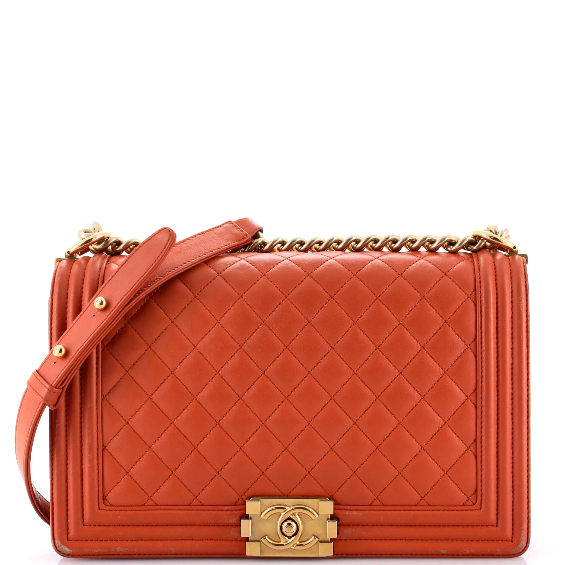 Chanel Boy Flap Bag Quilted Lambskin