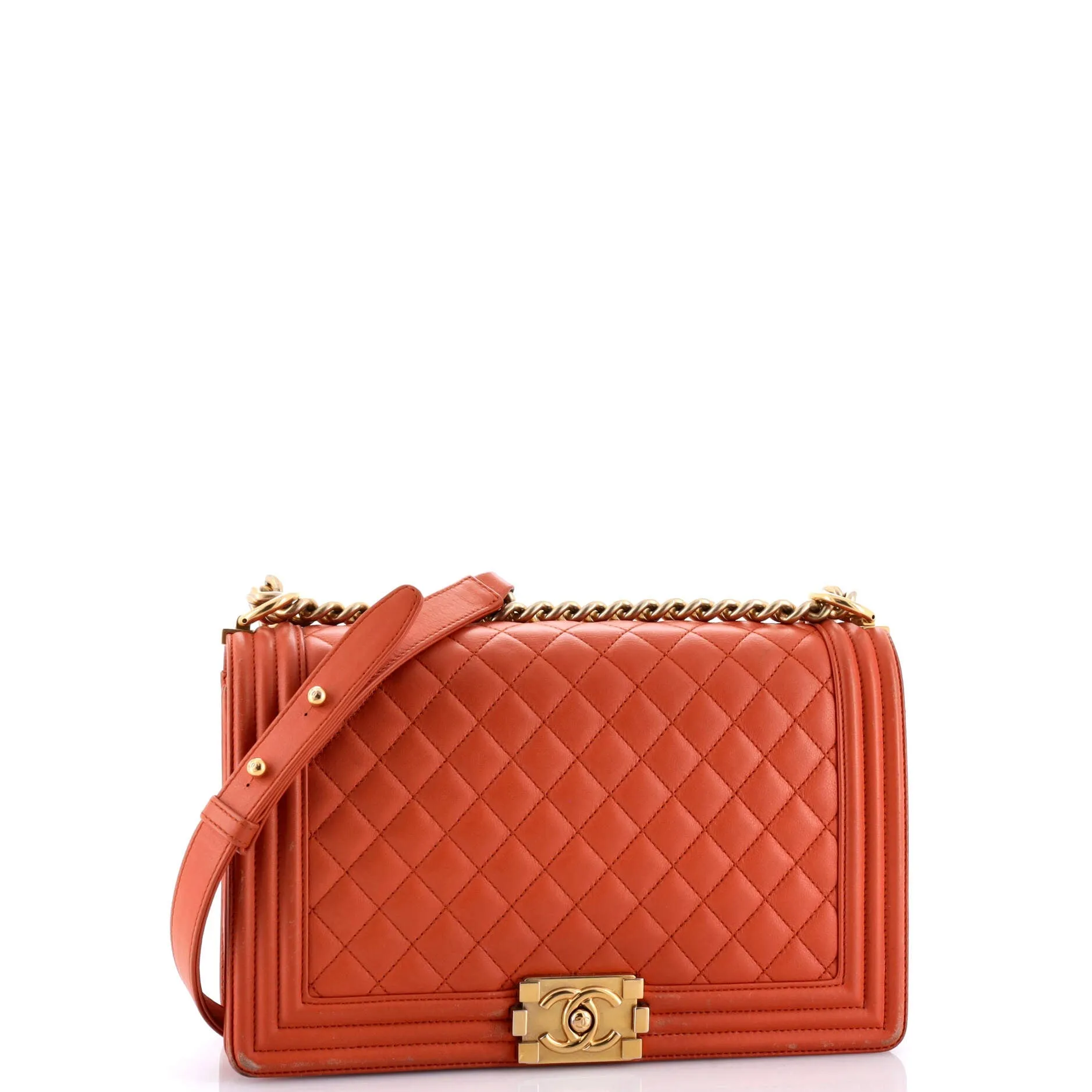 Chanel Boy Flap Bag Quilted Lambskin