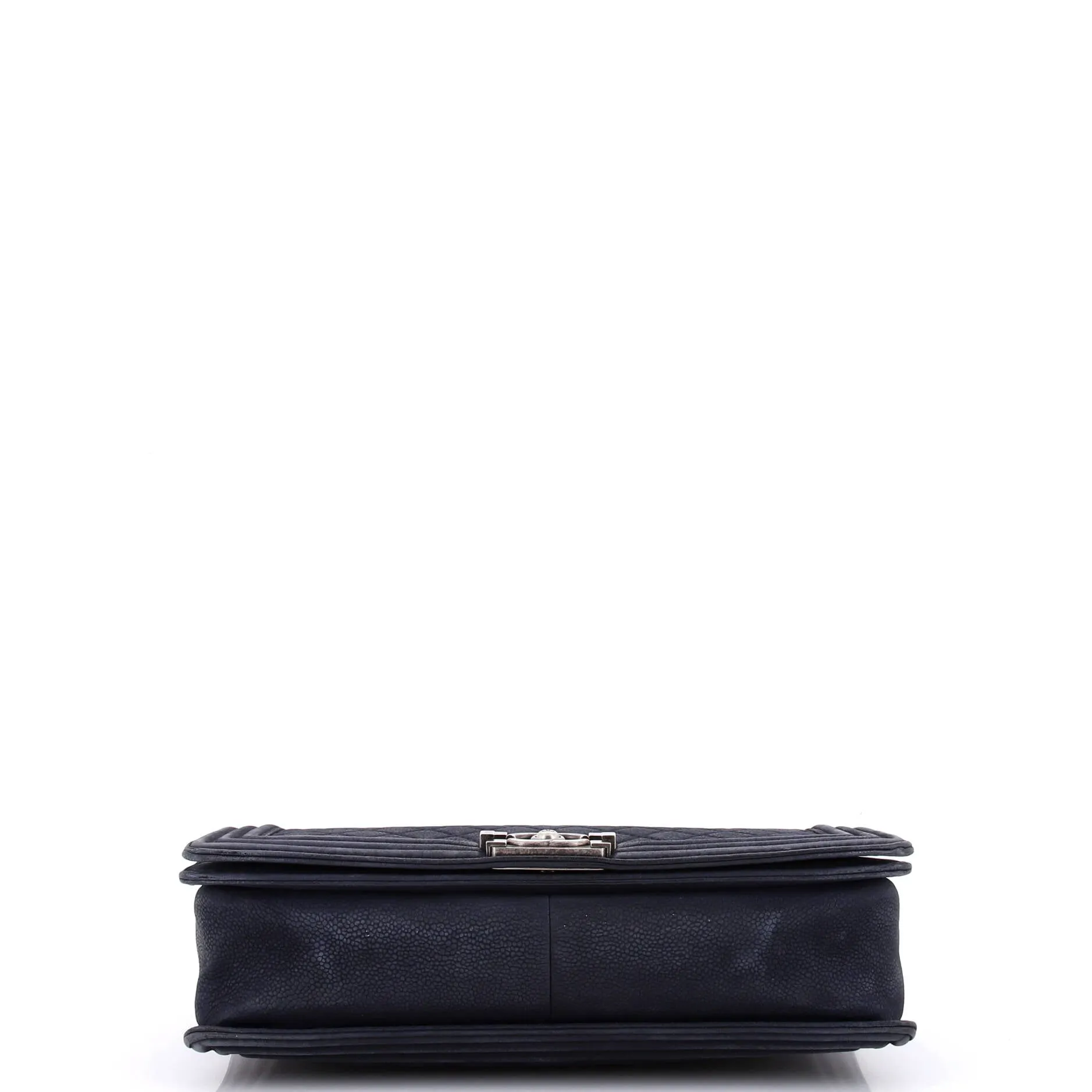 Chanel Boy Flap Bag Quilted Matte Caviar