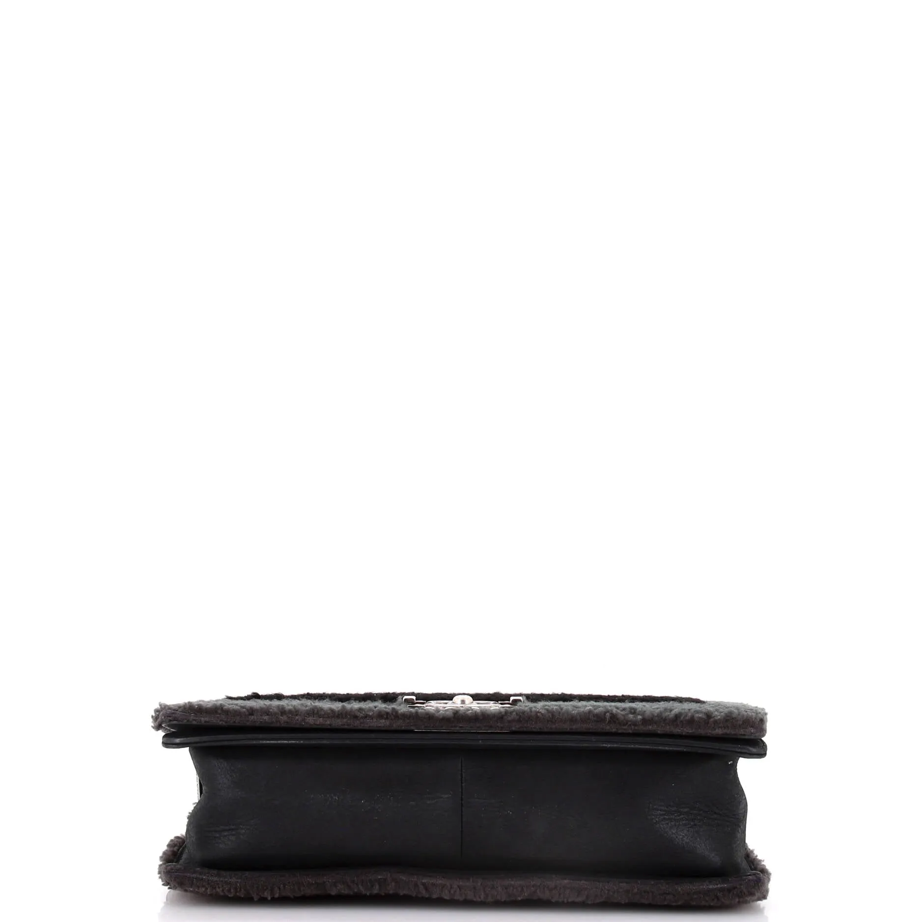Chanel Boy Flap Bag Shearling New Medium