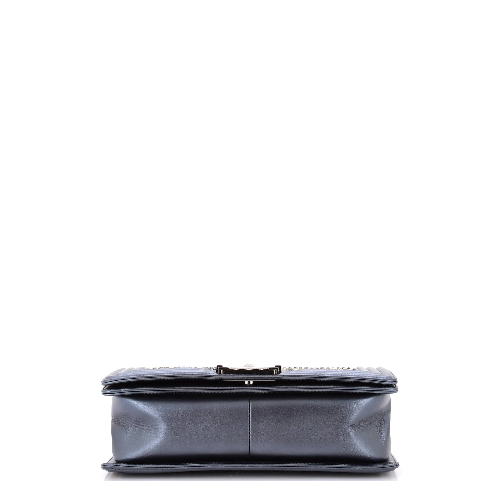 Chanel Boy Flap Bag Studded Leather Old