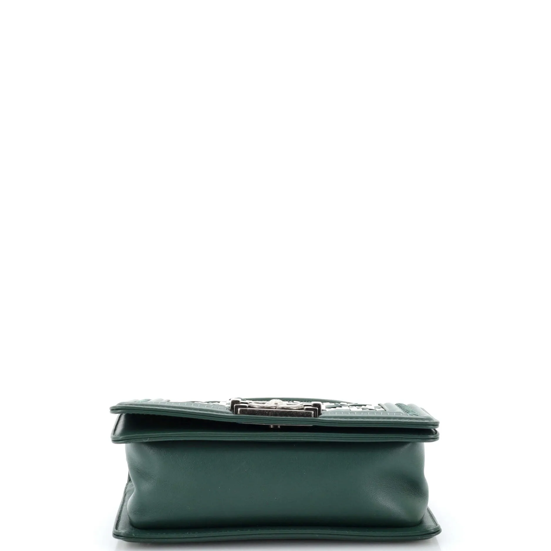 Chanel Boy Flap Bag Woven Calfskin Small