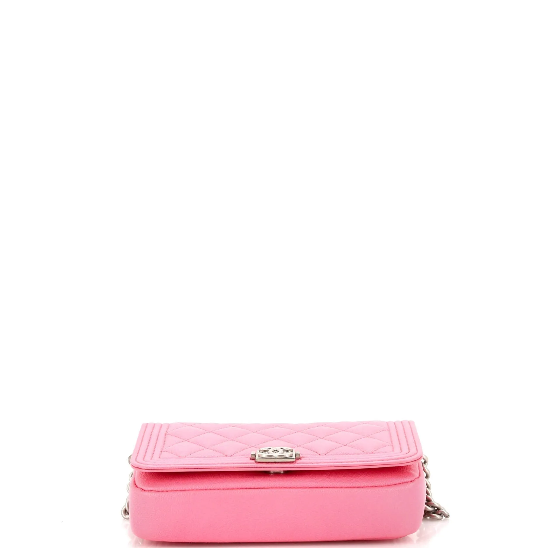 Chanel Boy Flap Phone Holder With Chain