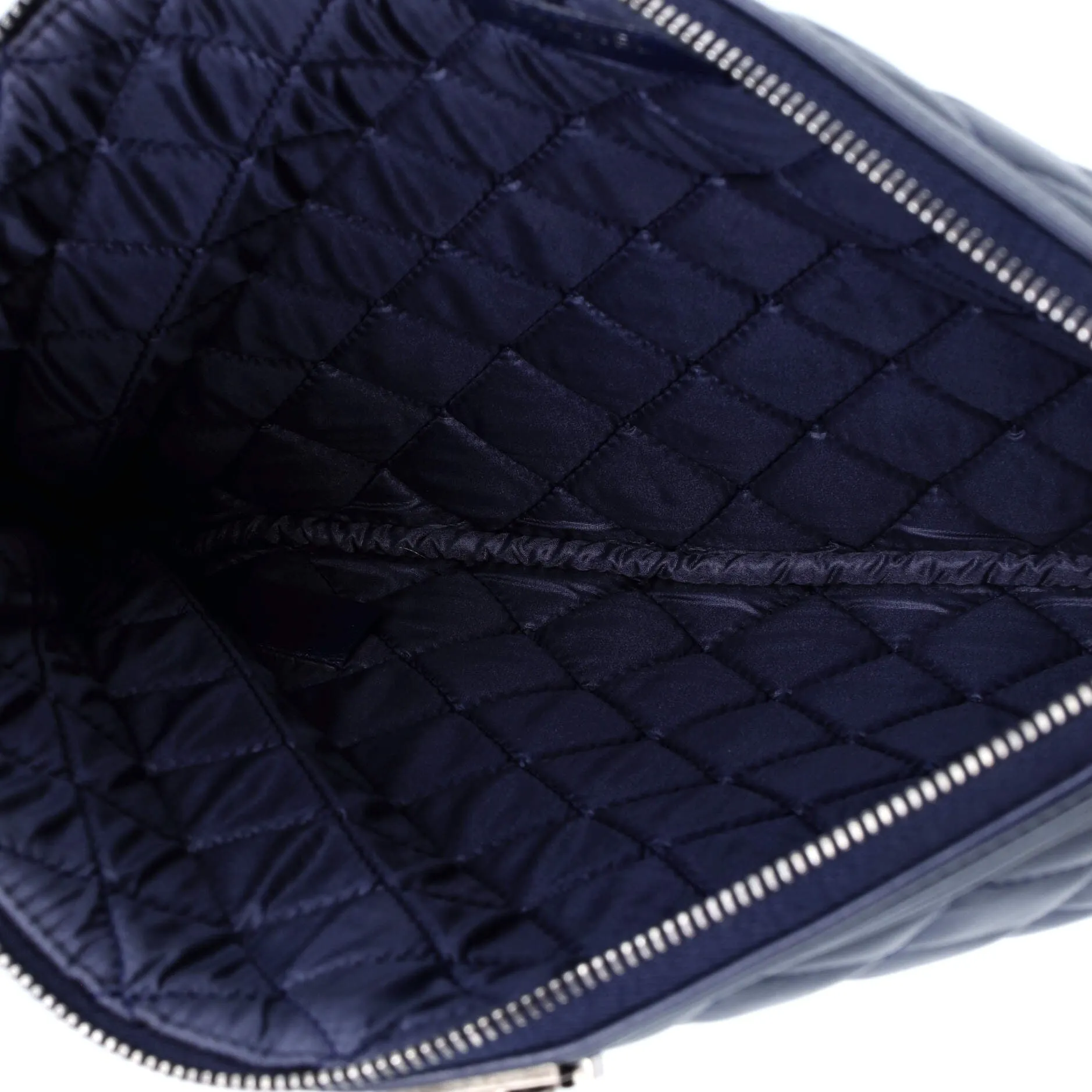 Chanel Boy O Case Clutch Quilted