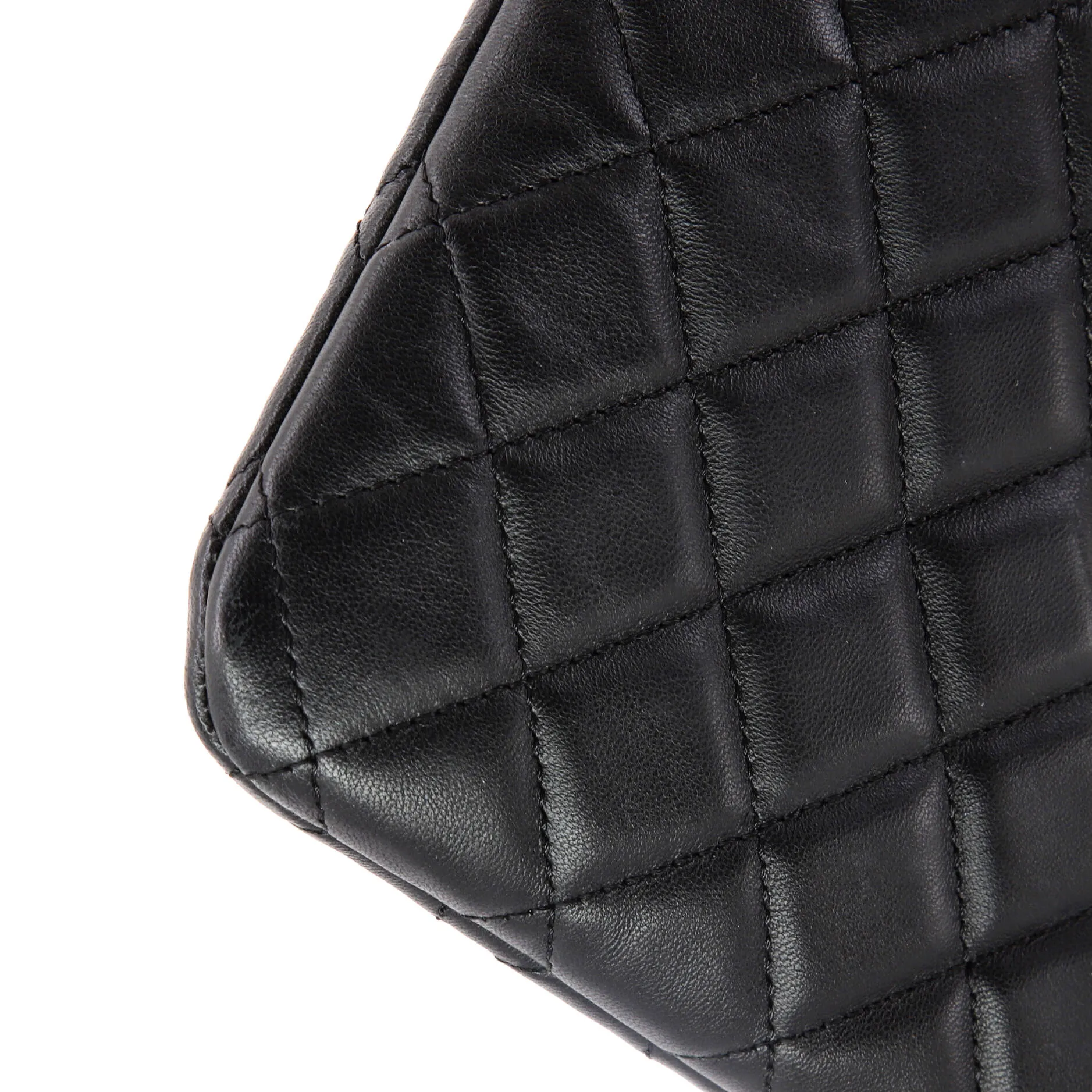 Chanel Boy O Case Clutch Quilted