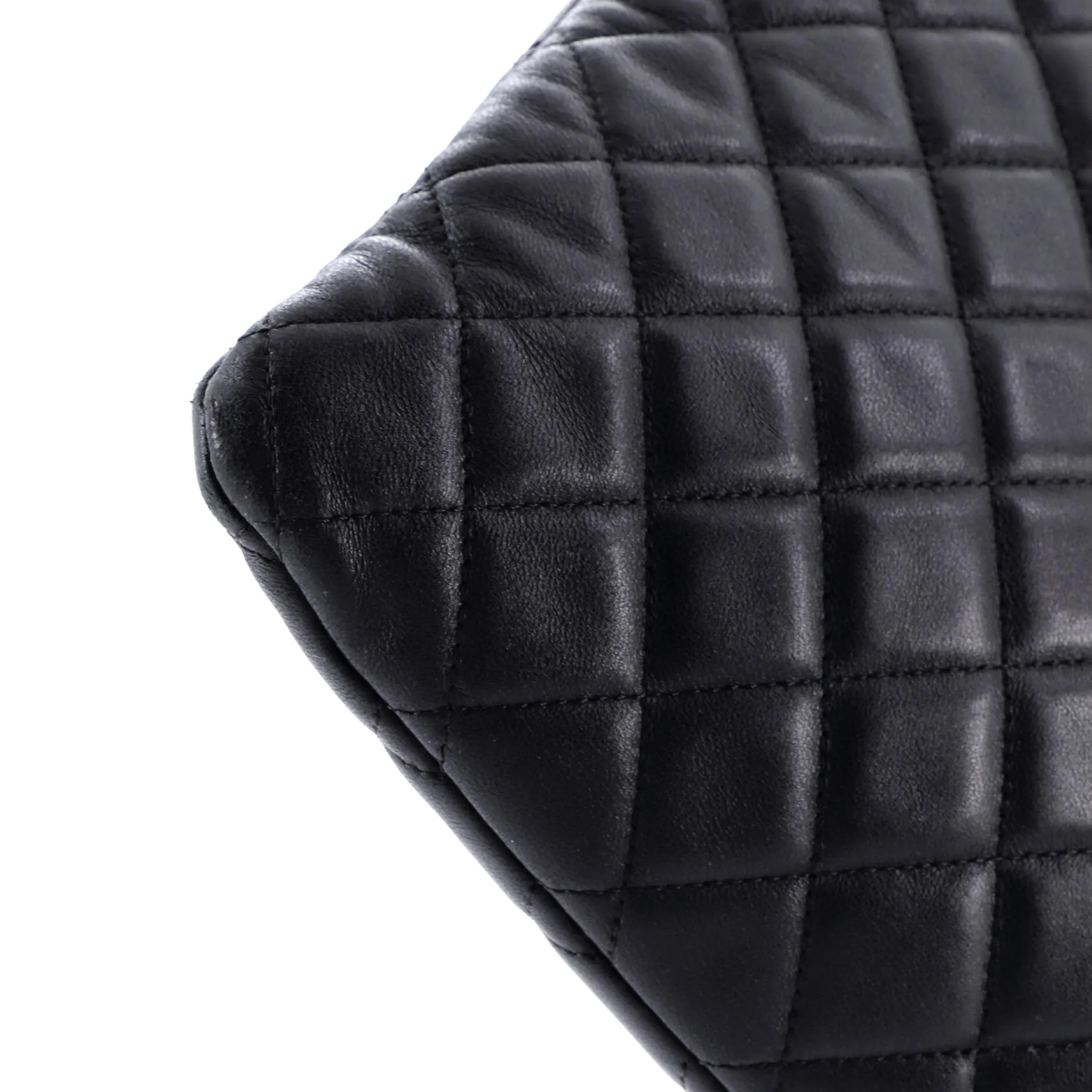 Chanel Boy O Case Clutch Quilted
