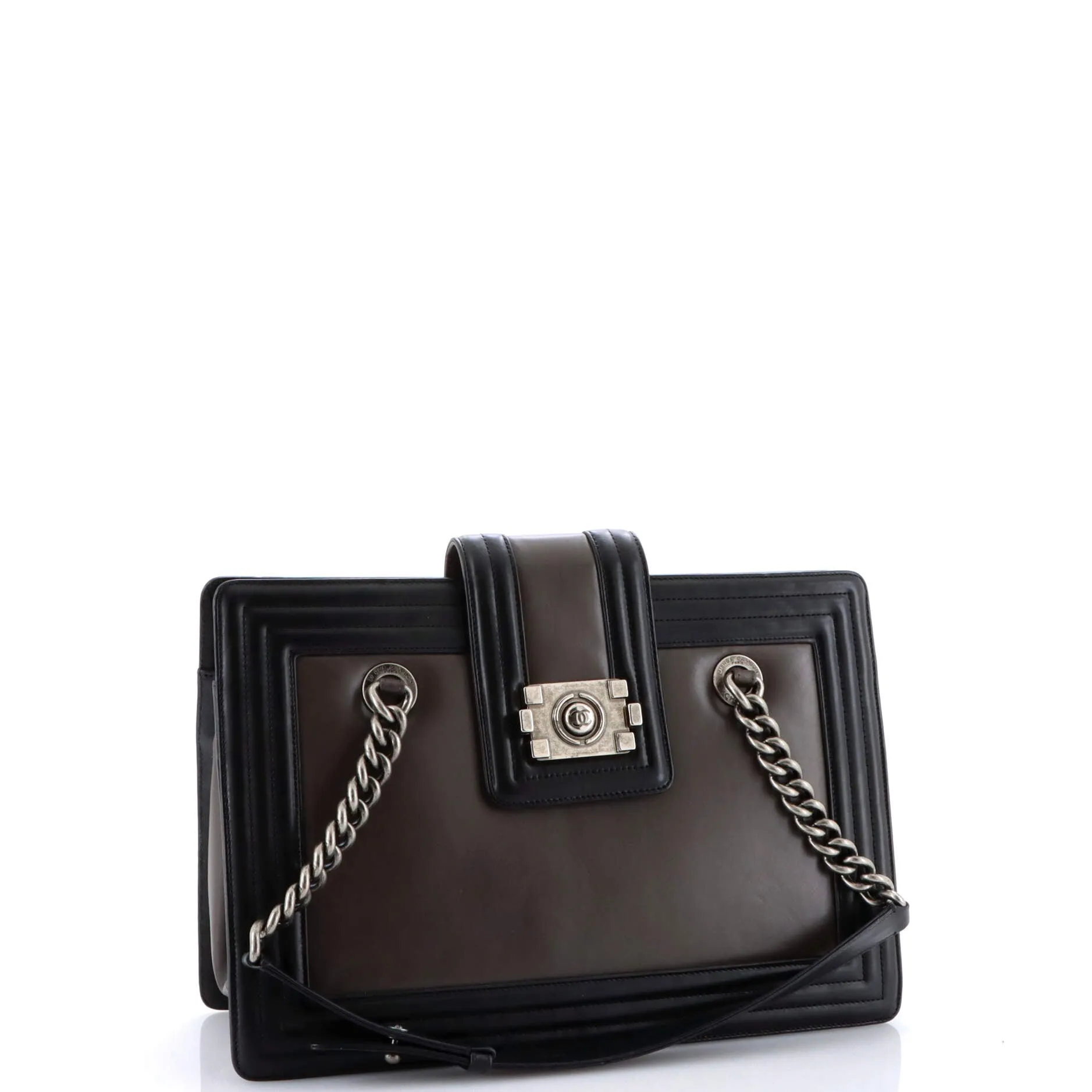 Chanel Boy Tote Glazed Calfskin Small
